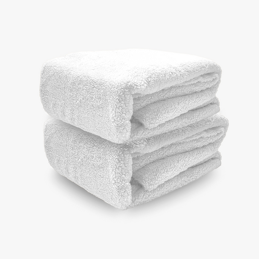 Lot de 2 draps-housses pour matelas Teddy Sleep on Clouds Blanc