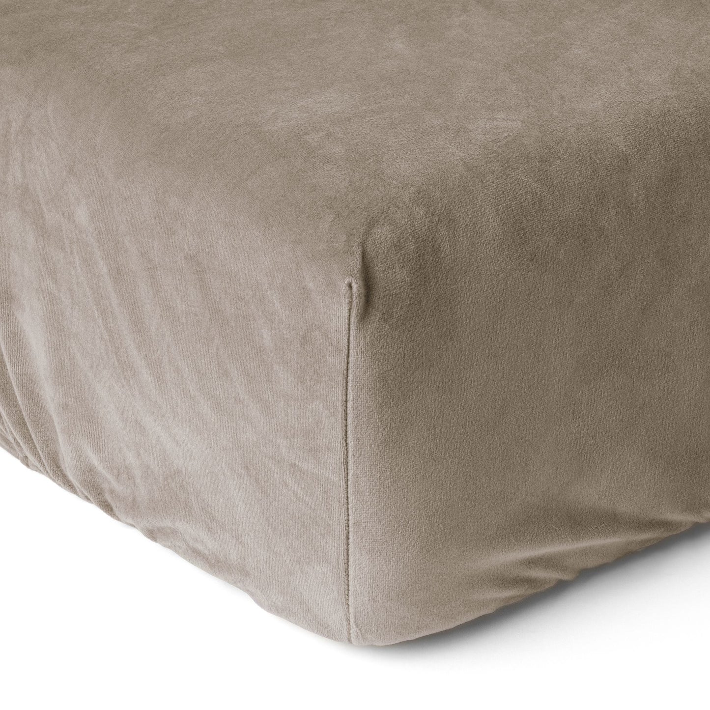 Matras Hoeslaken Velvet Tan Taupe