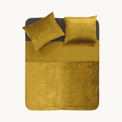 Dekbedovertrek set - Fluweel/Velvet™ Sunglow Gold