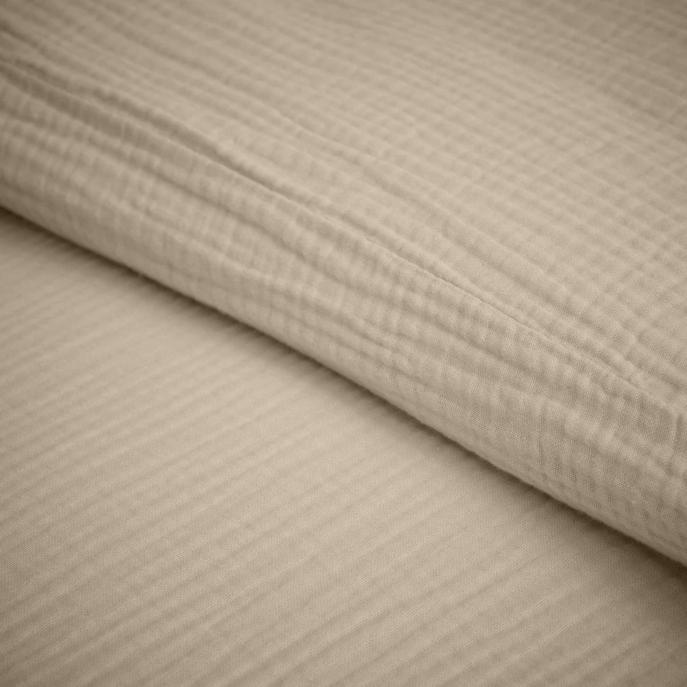 Y-NOT™ Matras Hoeslaken Mousseline Taupe