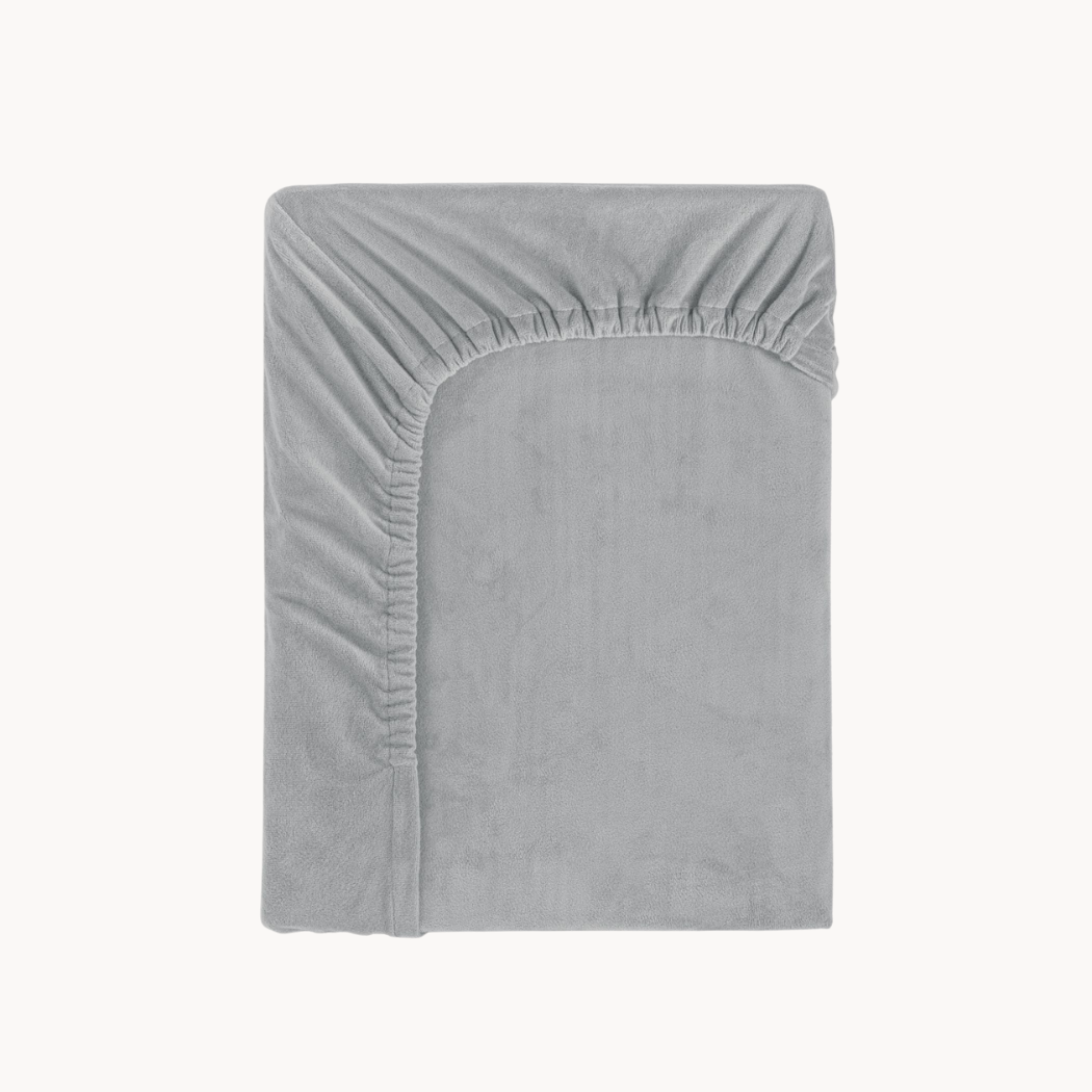 Matras Hoeslaken Velvet Stone Grey