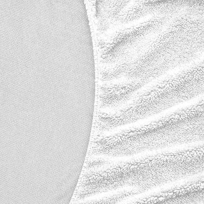 Drap-housse pour matelas Teddy - Dormir sur des nuages ​​Blanc