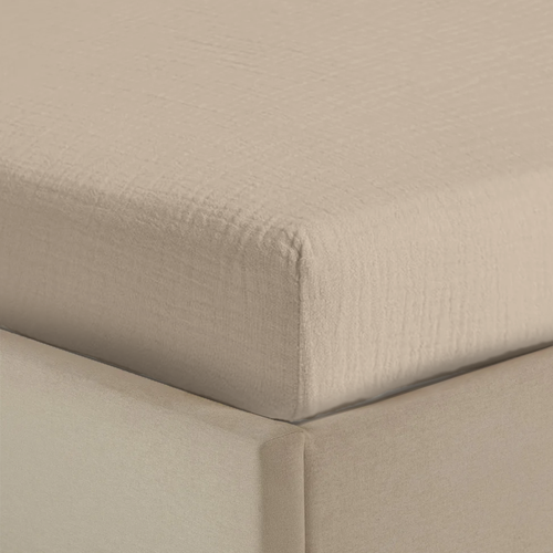 Y-NOT™ Matras Hoeslaken Mousseline Taupe